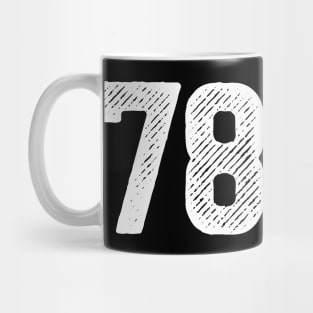 Seventy Eight 78 Mug